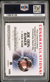 2013 James Bond Autographs & Relics Joe Don Baker LE Inscribed Auto PSA 10 Gem